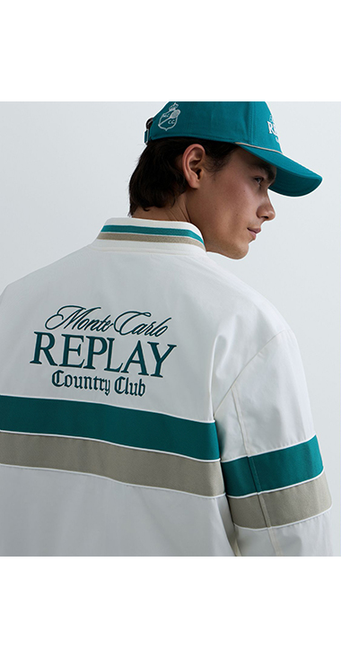 REPLAY &times; Monte Carlo Country Club ボンバージャケット 詳細画像